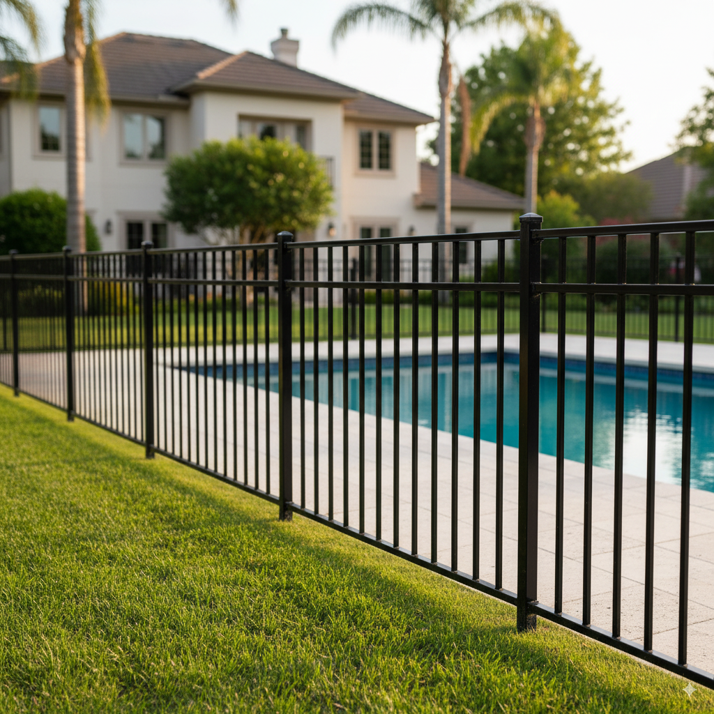Aluminum-Fence-Section